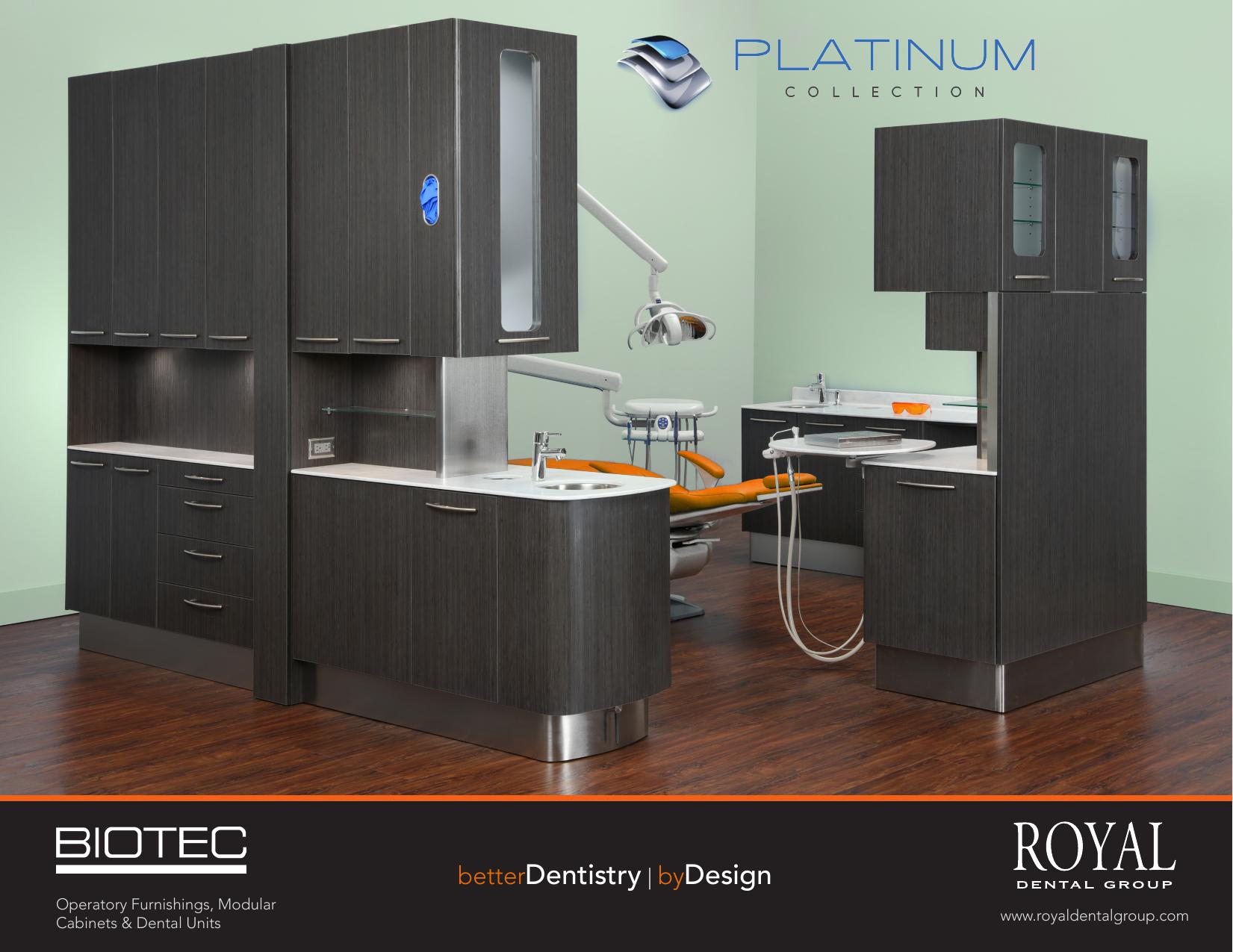 Biotec Platinum Collection dental cabinetry